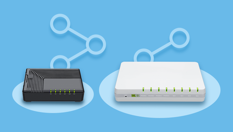 2-port and 4-port ATA for COMtrexx